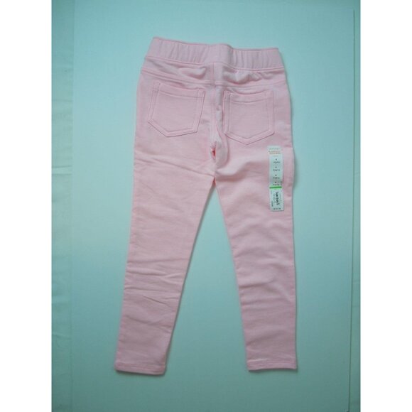 Girls 4-12 Jumping Beans Solid Strawberry Shortcake Pink Jeggings Size 4 - Picture 4 of 6